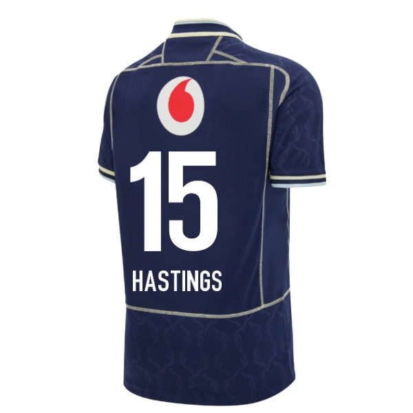 2026 2027 Scotland Rugby Shirt Home Replica Uniform (Kids) (Hastings 15)-ProGear Kits